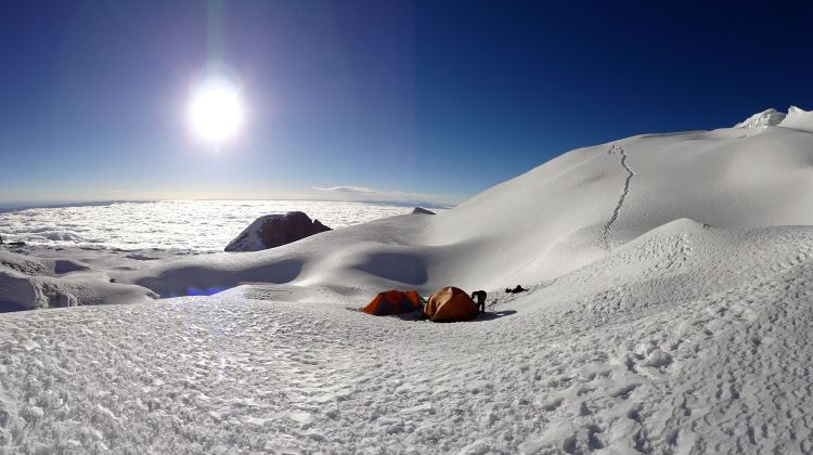 High Camp at 5615 metres